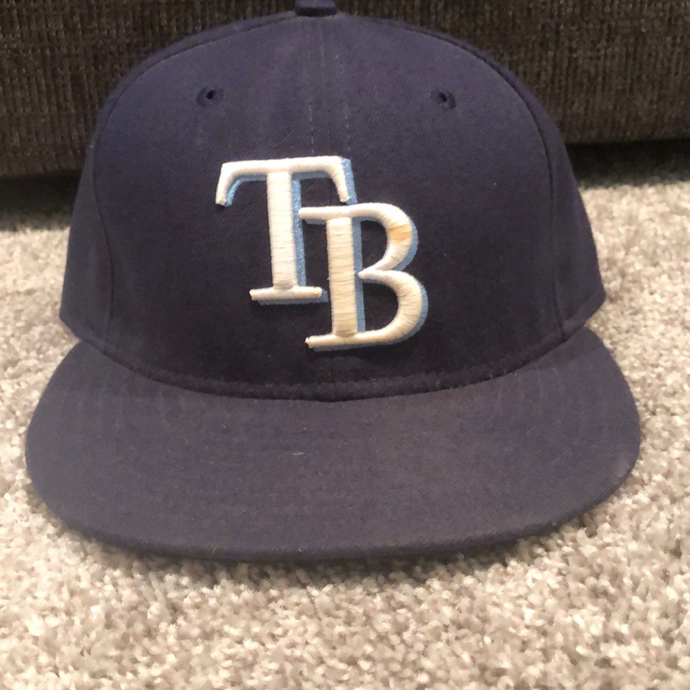 Tampa Bay Rays New Era 5950 on field fitted hat